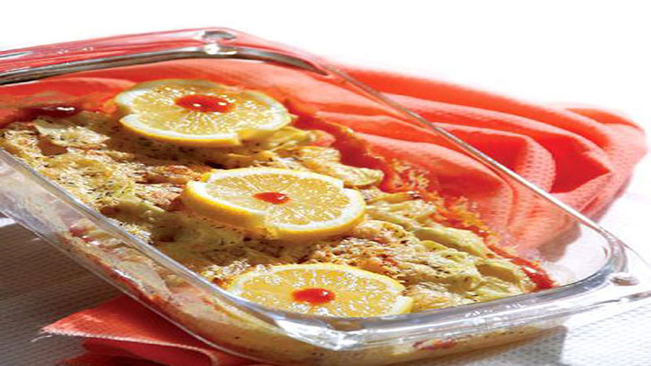 خوراک خوشمزه با سیب زمینی