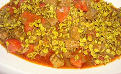 طرز تهیه خورش ونوشک