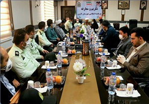 تکریم و معارفه فرماندهی انتظامی شهرستان کارون