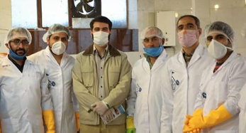 حضور میثم مطیعی در قرارگاه جهادی امام حسنی‌ها‌‌
‌‌
