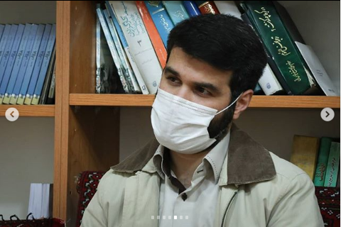 حضور میثم مطیعی در قرارگاه جهادی امام حسنی&zwnj;ها&zwnj;&zwnj;&zwnj;&zwnj;