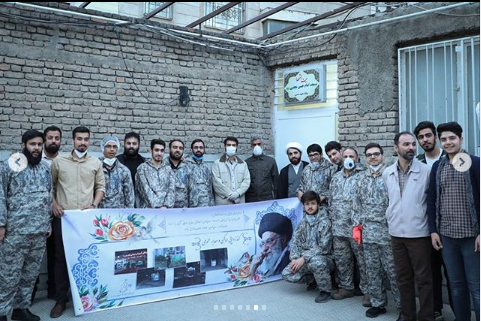 حضور میثم مطیعی در قرارگاه جهادی امام حسنی&zwnj;ها&zwnj;&zwnj;&zwnj;&zwnj;