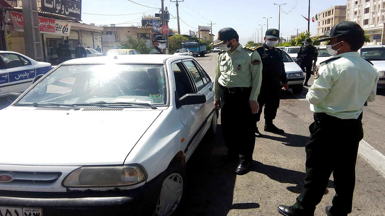 مقابله با کرونا در دستور کار پلیس