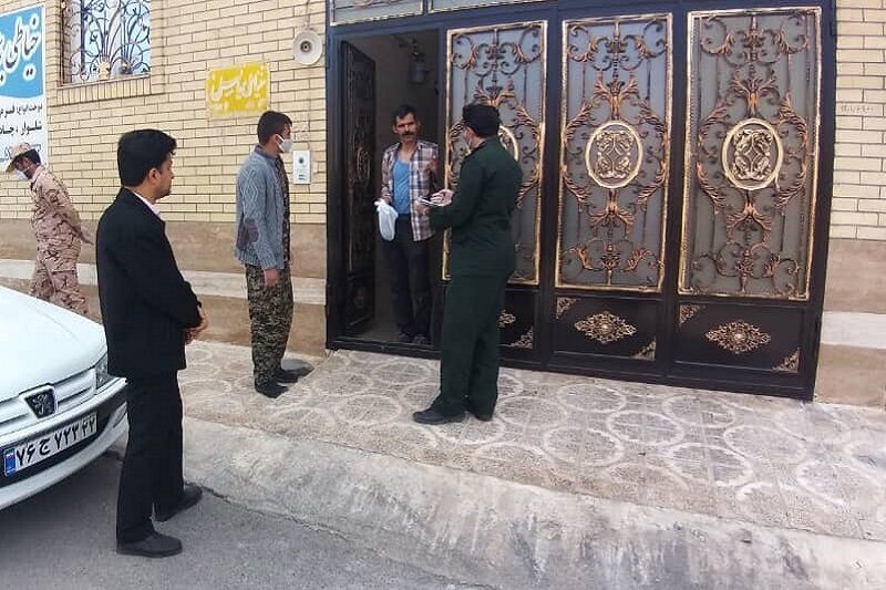مشارکت بیش ازهزار و ۵۰۰ بسیجی برای غربالگری کرونا در بهار