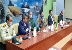 برپایی جلسه مقابله به کرونا ویروس در بندر ماهشهر