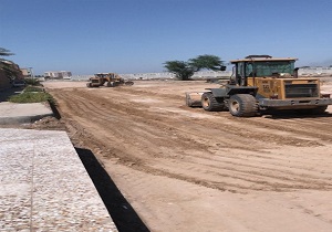 زیرسازی معابر در محلات اهواز ادامه دارد