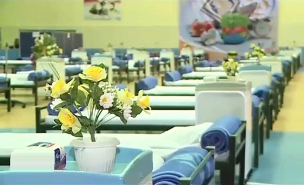 نقاهتگاه ارتش با بیش از ۱۰۰ تخت در خدمت بیماران کرونایی اراک