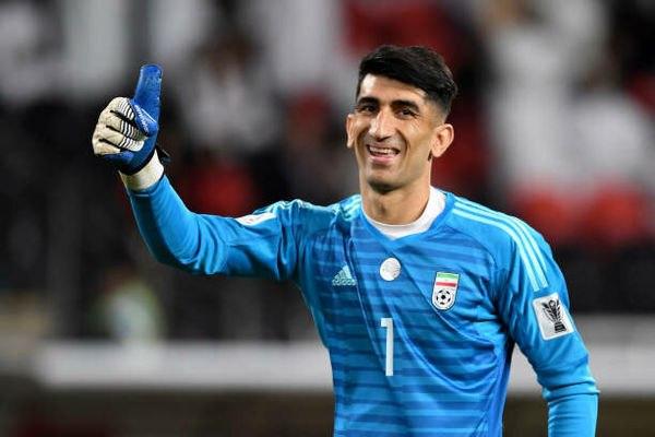 تمجید رسانه بین المللی از سنگربان تیم ملی فوتبال ایران