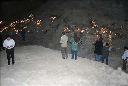 کوهی که همیشه می&zwnj;سوزد!