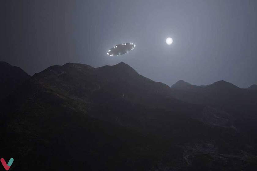 موارد دیدن شدن UFO یا شی ناشناس پرنده در آسمان