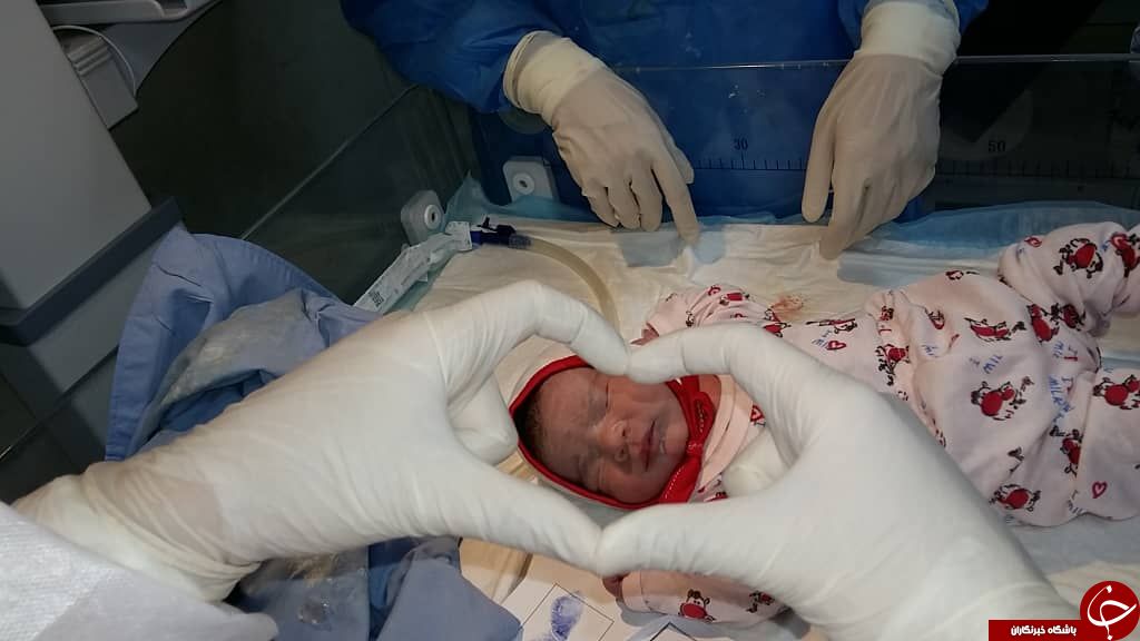 تولد نخستین نوزاد زنجانی از مادر مبتلا به کرونا +تصاویر