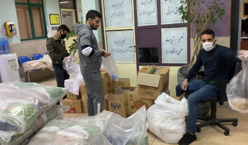 حمایت کشتی گیران تهرانی از خانواده&zwnj;های بدون پس انداز+ تصاویر