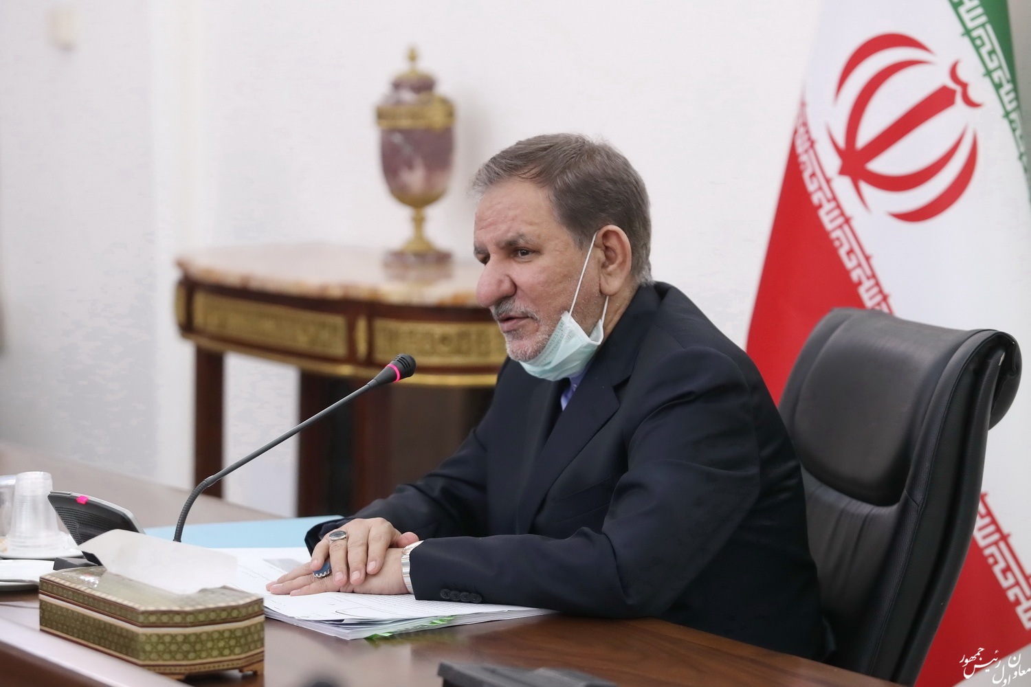 قدردانی جهانگیری از زحمات همه نیرو‌های انتظامی و امدادی کشور