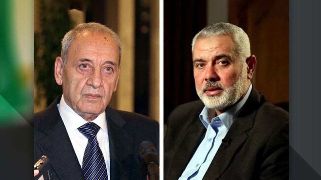 پیگیری وضعیت بهداشتی پناهجویان فلسطینی در گفت‌وگوی هنیه و بری