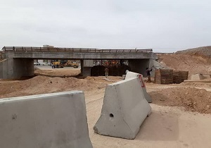افتتاح پل راه‌آهن حسین آباد در آینده نزدیک