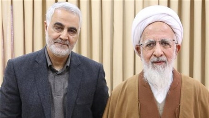دیدار ماندگار آیت الله جوادی آملی با سردار سلیمانی