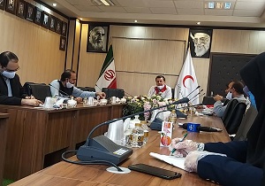 حضور داوطلبانه اعضای جوان جمعیت هلال احمر مایه آرامش شهروندان