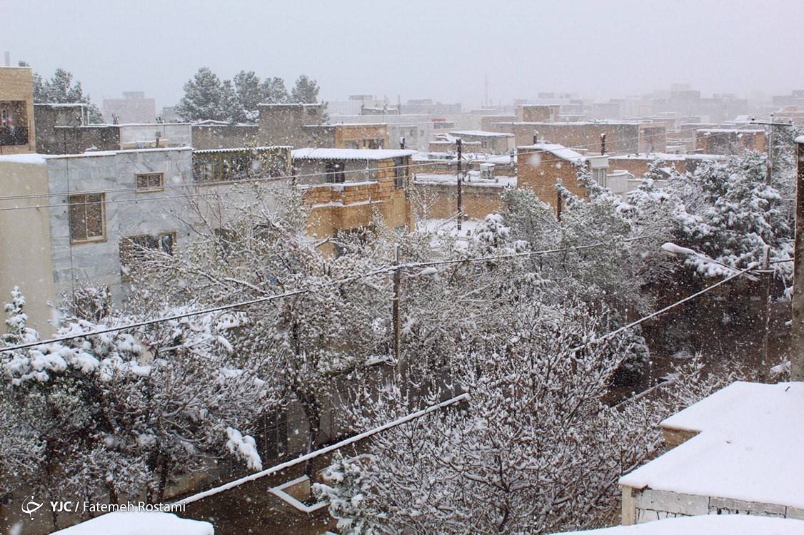 بهار زمستانی در خراسان شمالی+تصاویر