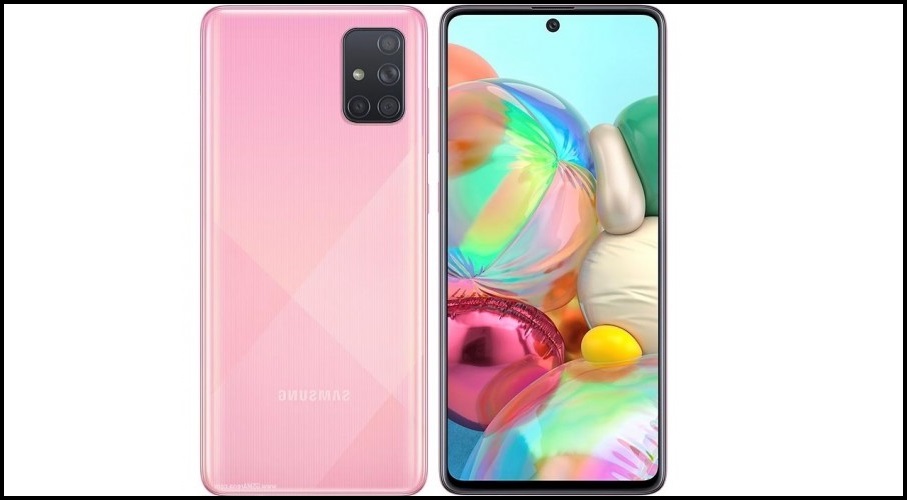 اولین تصاویر منتشر شده از نسخه 5G گوشی Galaxy A71