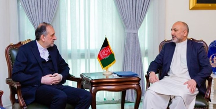 گفتگوی سفیر ایران در کابل با سرپرست وزارت خارجه افغانستان
