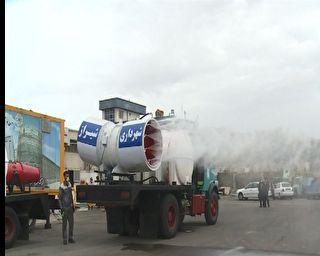 طراحی و ساخت توربو فن پاشش موادضدعفونی در شیراز