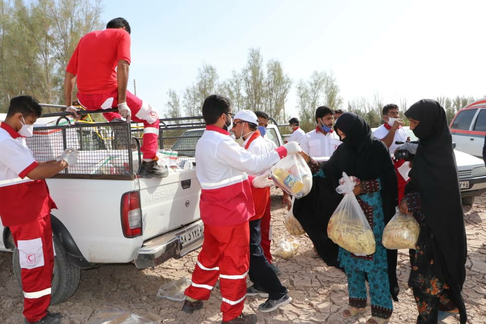 امداد رسانی به بیش از ۹ هزار ۹۷۰ نفر سیل زده در ریگان