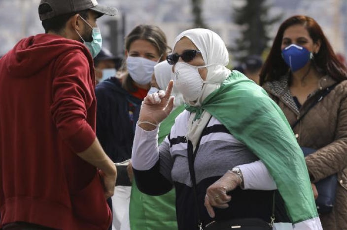 ۲۵۶ نفر در جزایر و ۱۰۷ نفر در مغرب به خاطر کرونا جان‌باخته‌‎اند