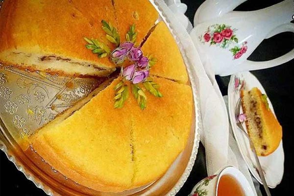 رولت خاگینه خرما یک دسر مقوی و خوشمزه +طرز تهیه
