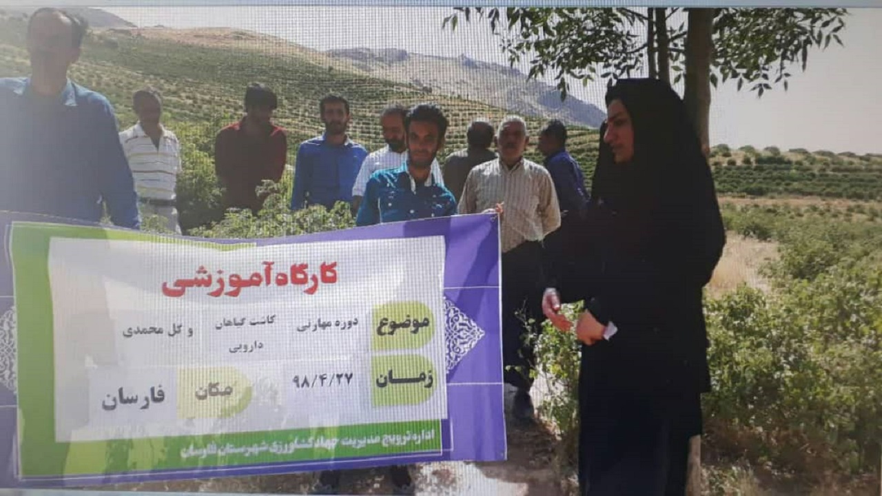 برگزاری بیش از ۱۰ دوره مهارتی، آموزش و ترویجی کشاورزی