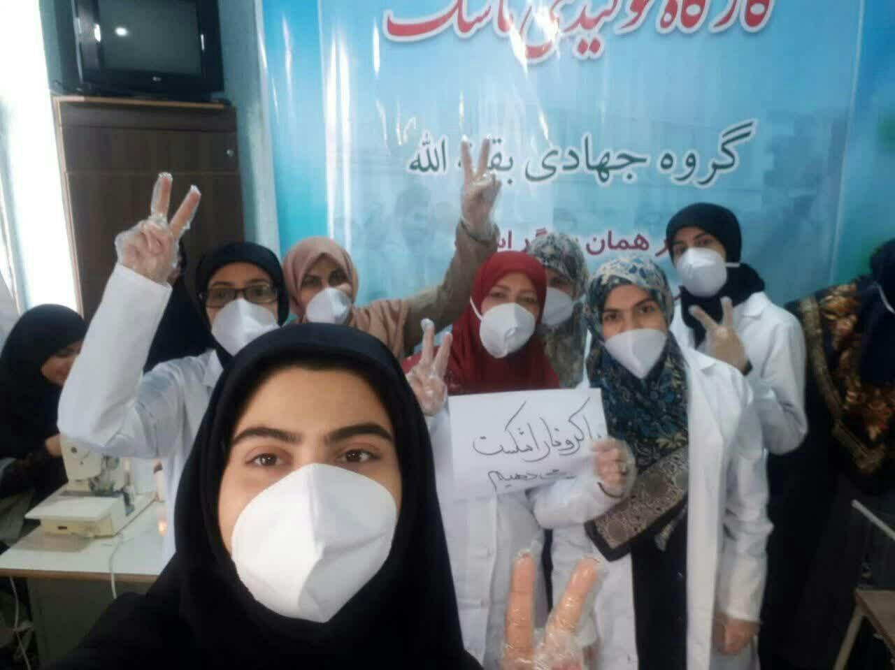 بانوان جهادگر نهاوندی که مورد تحسین مقام معظم رهبری قرار گرفتند