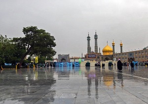 سامانه بارشی از امروز در قم کاسته می شود