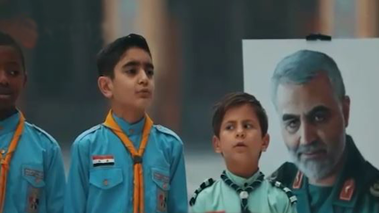 سرودخوانی کودکان سوری برای سردار دل‌ها + فیلم