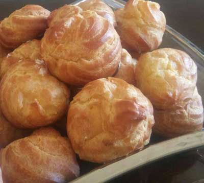 طرز تهیه نان خامه&zwnj;ای در منزل