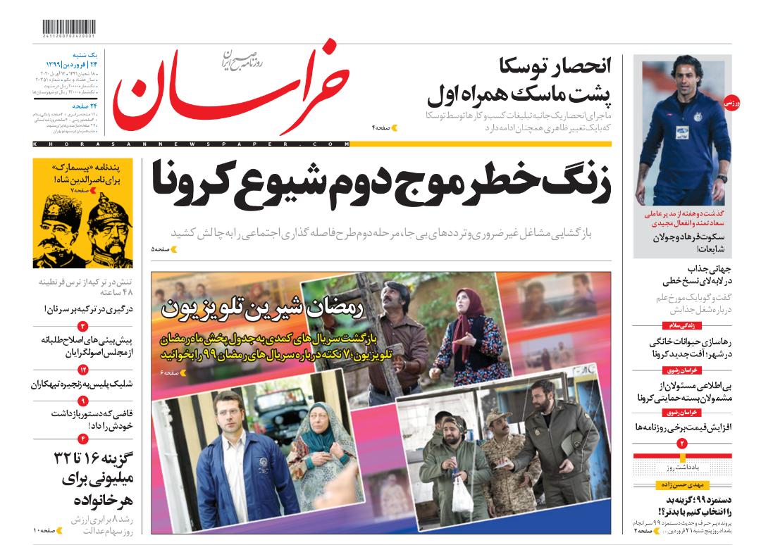 زنگ خطر موج دوم شیوع کرونا/ بی اطلاعی مسئولان از تعداد مشمولان بسته حمایتی کرونا در استان