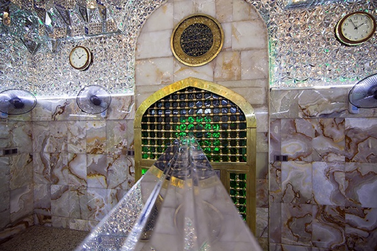 ویدیویی از مقام امام زمان (عج) در شهر کربلا
