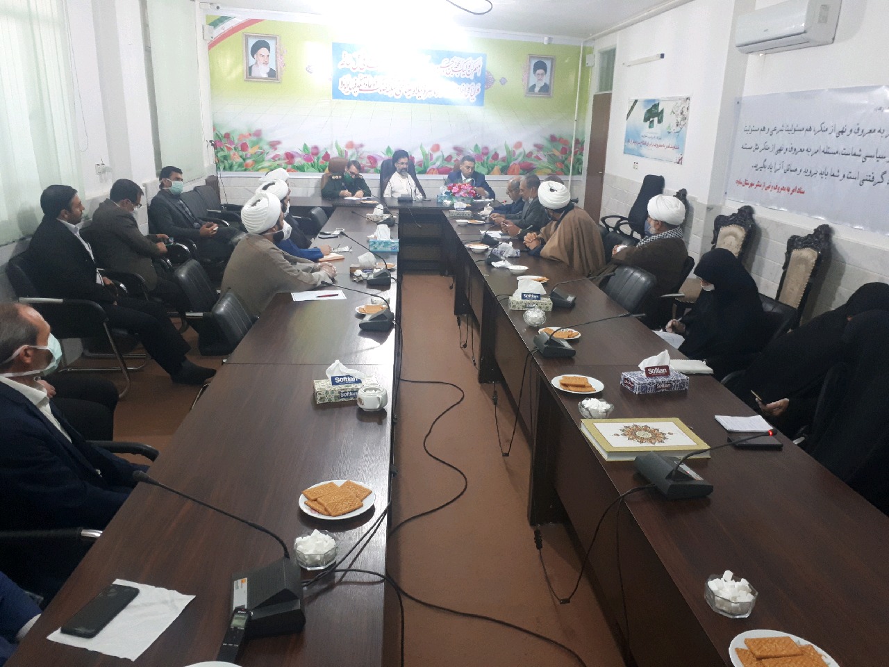 تشکیل قرارگاه کمک مومنانه در ساوه تشکیل قرارگاه کمک مومنانه در ساوه
