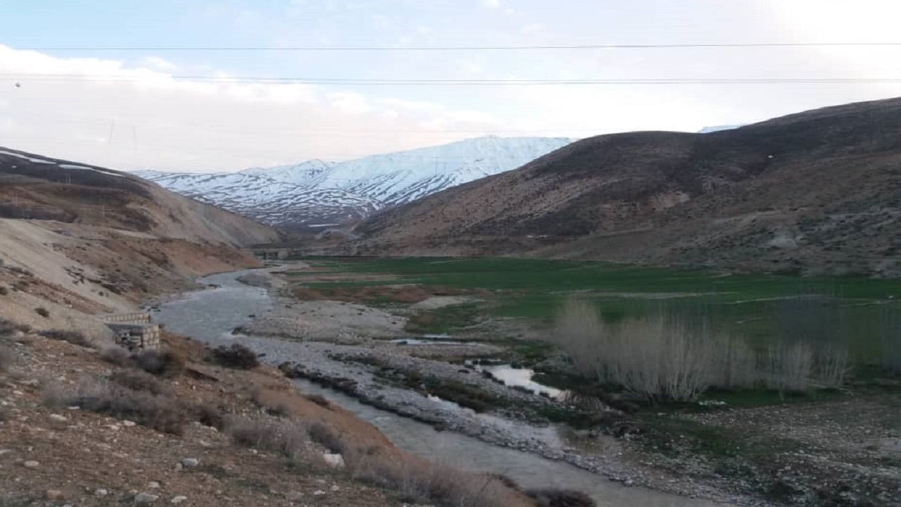 طبیعت بهاری روستای نعل اشکنان در کوهرنگ