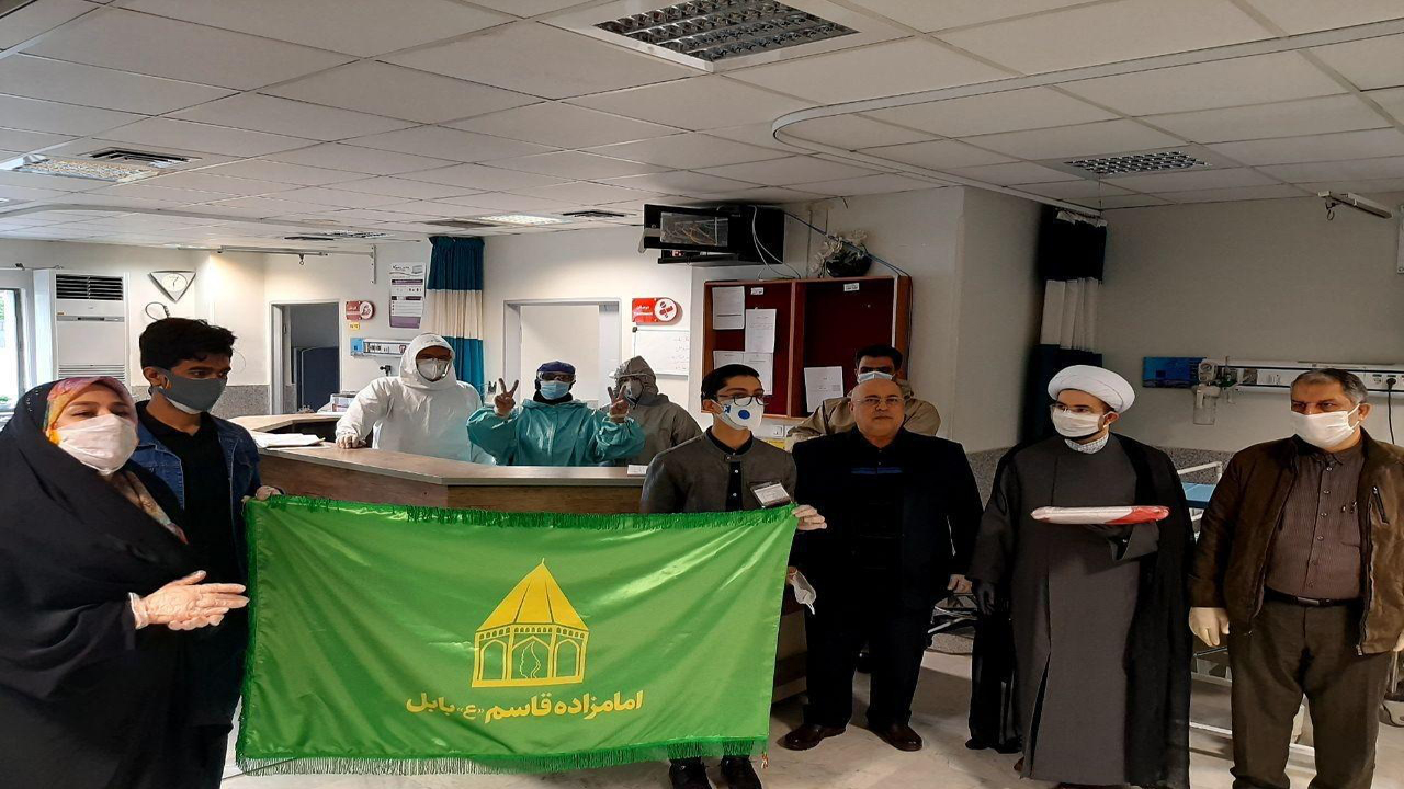 طعم شیرینی همدلی در بیمارستان‌های بابل