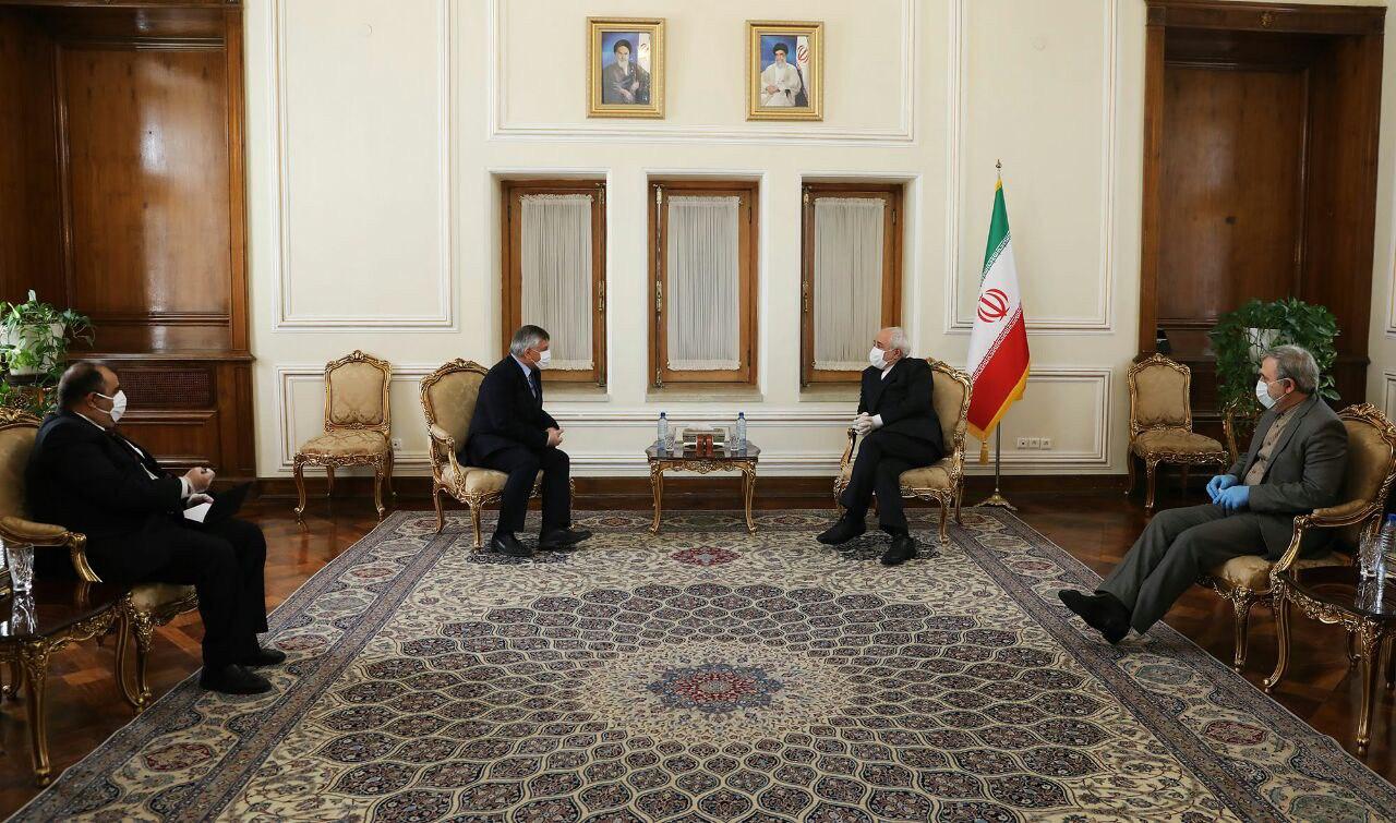 دیدار خداحافظی سفیر عراق با ظریف