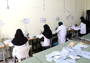 تولید ماسک با یاری بانوان طلبه