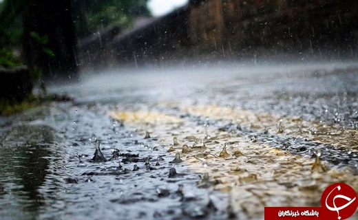 بارش زیبای باران بهاری در قم