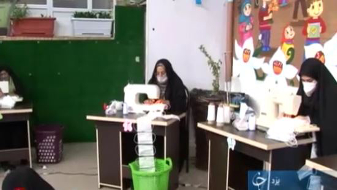 مادر شهید یزدی که در مبارزه با کرونا مورد تقدیر رهبر انقلاب قرار گرفت + فیلم