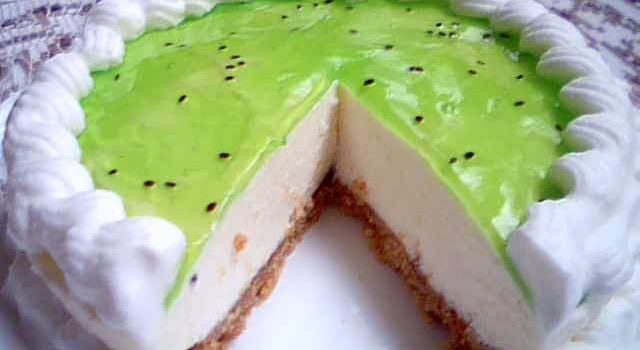 چیز کیک کیوی + طرز تهیه چیز کیک کیوی + طرز تهیه