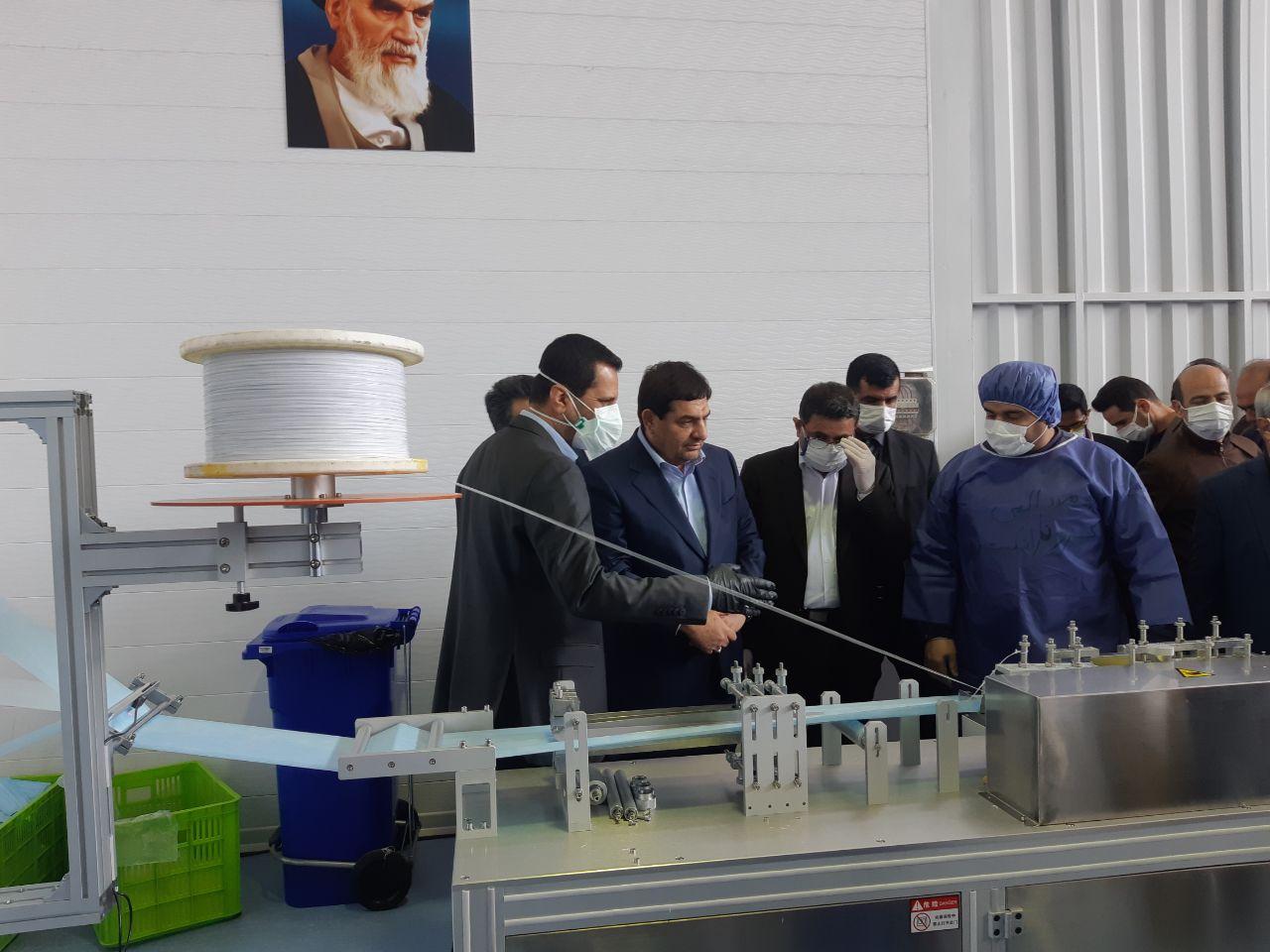 تولید روزانه ۴ میلیون ماسک در بزرگترین کارخانه جنوب غرب آسیا