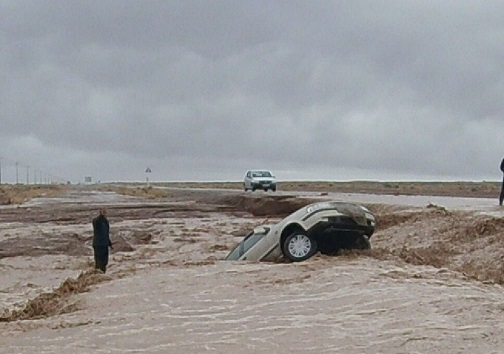 آخرین اخبار از سیل در خراسان جنوبی/ لغزندگی محور های مواصلاتی آخرین اخبار از سیل در خراسان جنوبی/ لغزندگی محور های مواصلاتی
