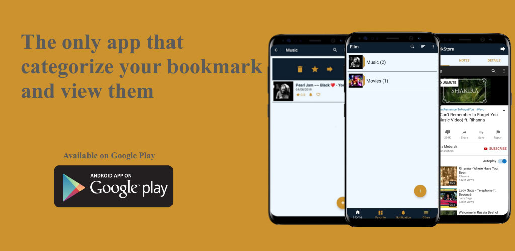 دانلود LinkStore &ndash; Bookmark Manager PRO 1.1.0 &ndash; اپلیکیشن مدیریت بوکمارک های اندروید