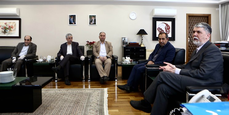 اعضای کمیسیون فرهنگی مجلس با وزیر ارشاد دیدار کردند