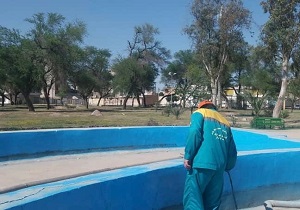 رفع نواقص پارک‌ها در برخی مناطق اهواز