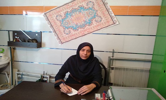 بانوی هنرمند و کارآفرین اسدآبادی در انتظار حمایت مسئولان