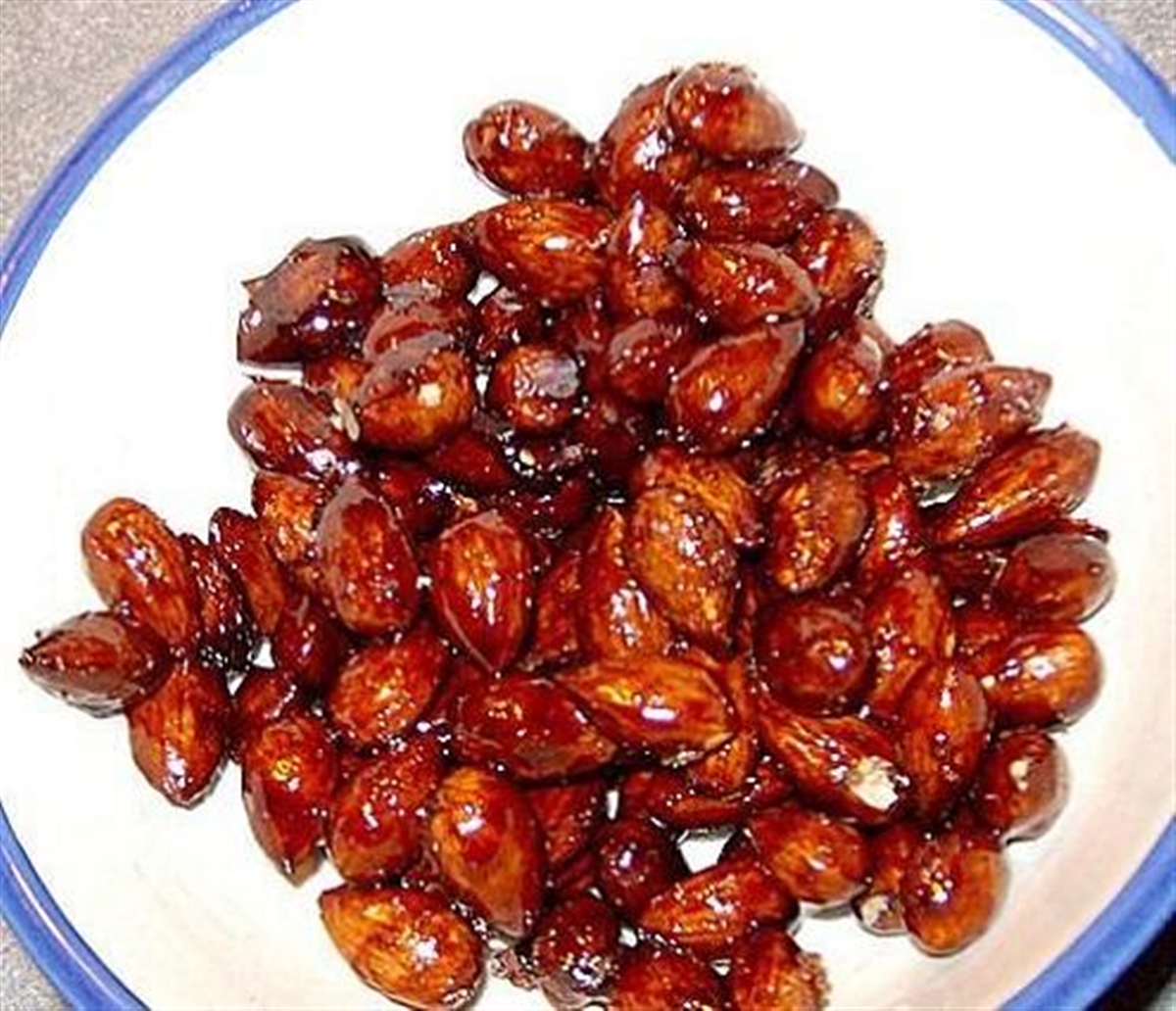 بادام سوخته + طرز تهیه